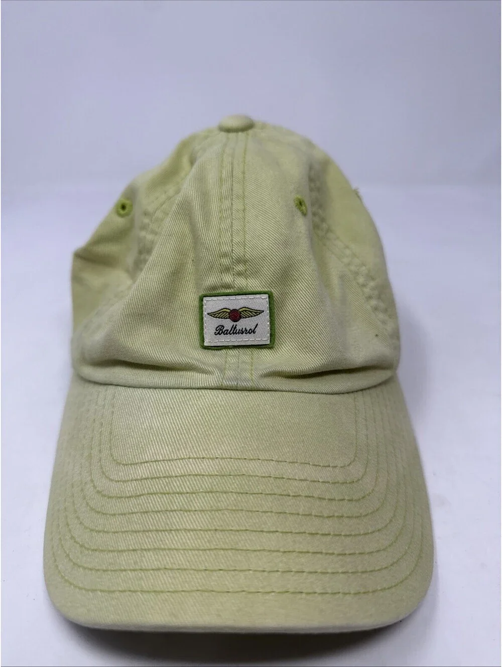 Yellow Baltusrol Adjustable Hat